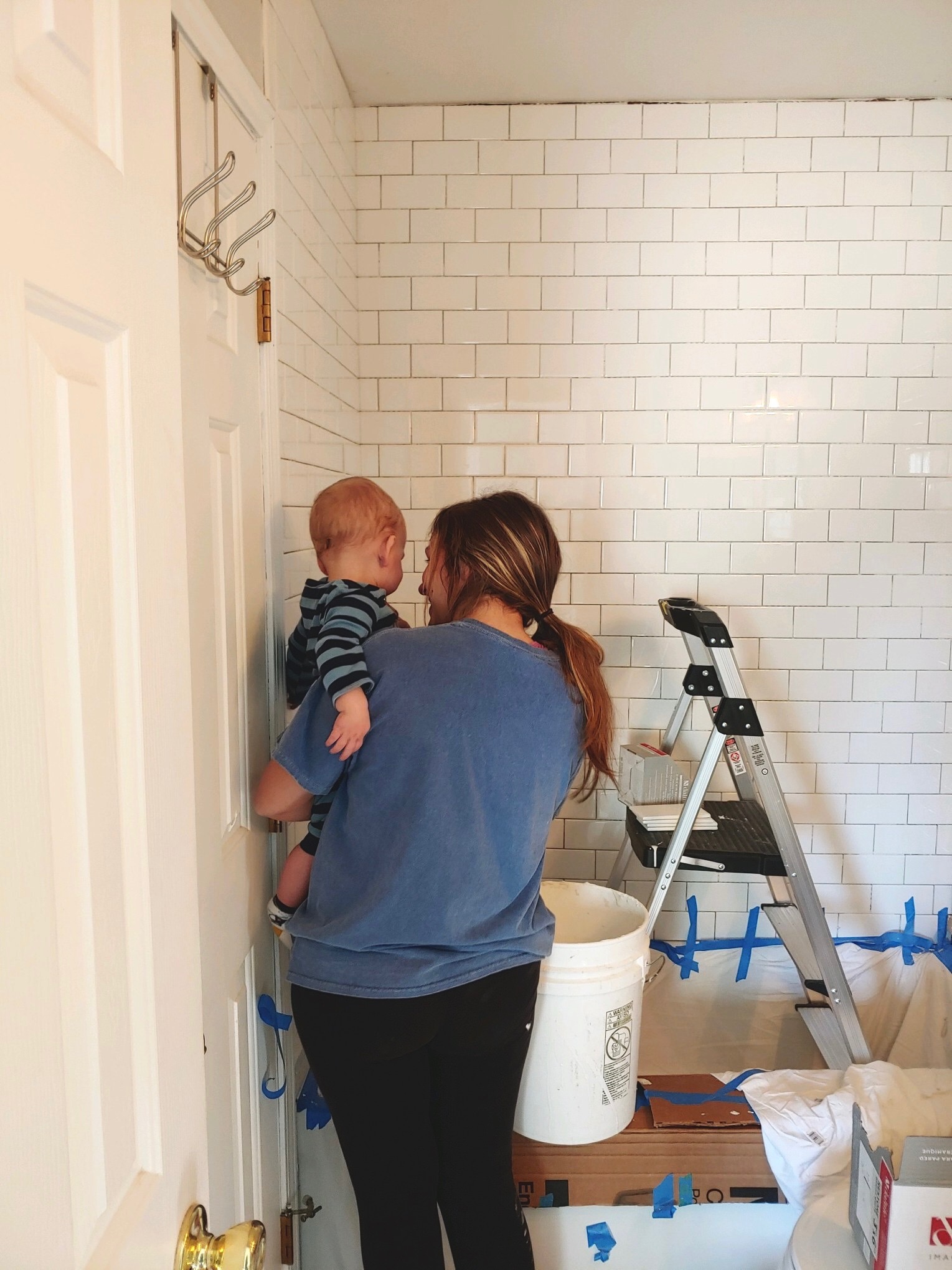 Upstairs Bathroom Remodel Part 1 – Hand Gathered Home