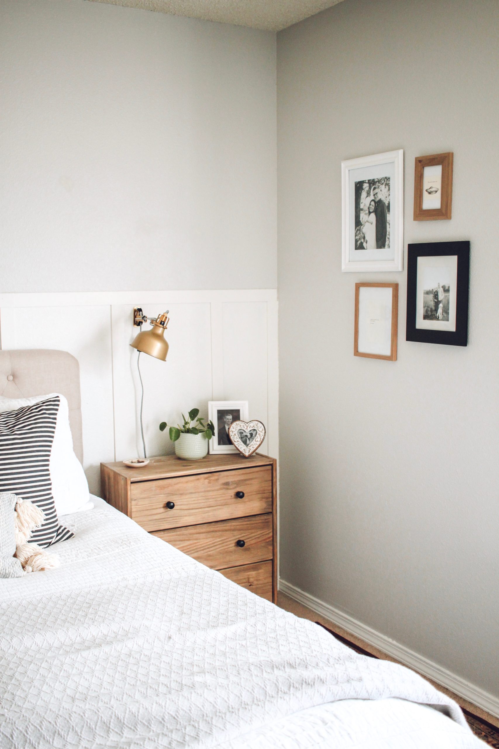 Adding sconces above nightstands Hand Gathered Home